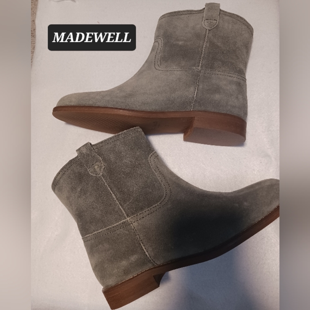 MADEWELL SUEDE Boots Booties Womens Size 6